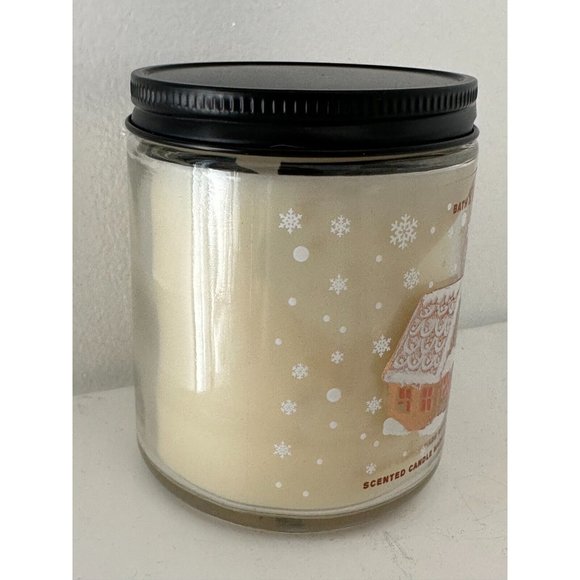 HOLIDAY SUGARED SNICKERDOODLE SINGLE WICK CANDLE Jar Bath & Body Works - Picture 4 of 8